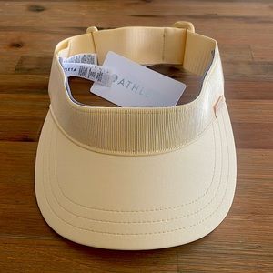Athleta womens ribbed visor